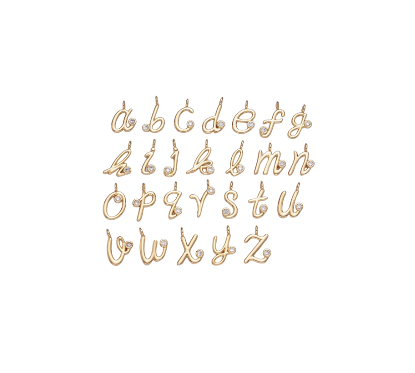 Small Cursive Letters